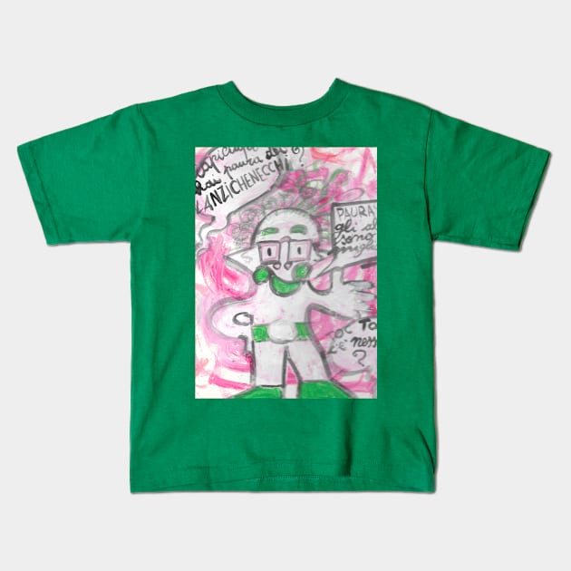 Ciapiciupi - 16 Kids T-Shirt by walter festuccia